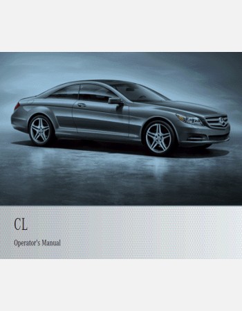 mercedes benz cl class 2013 owners manual